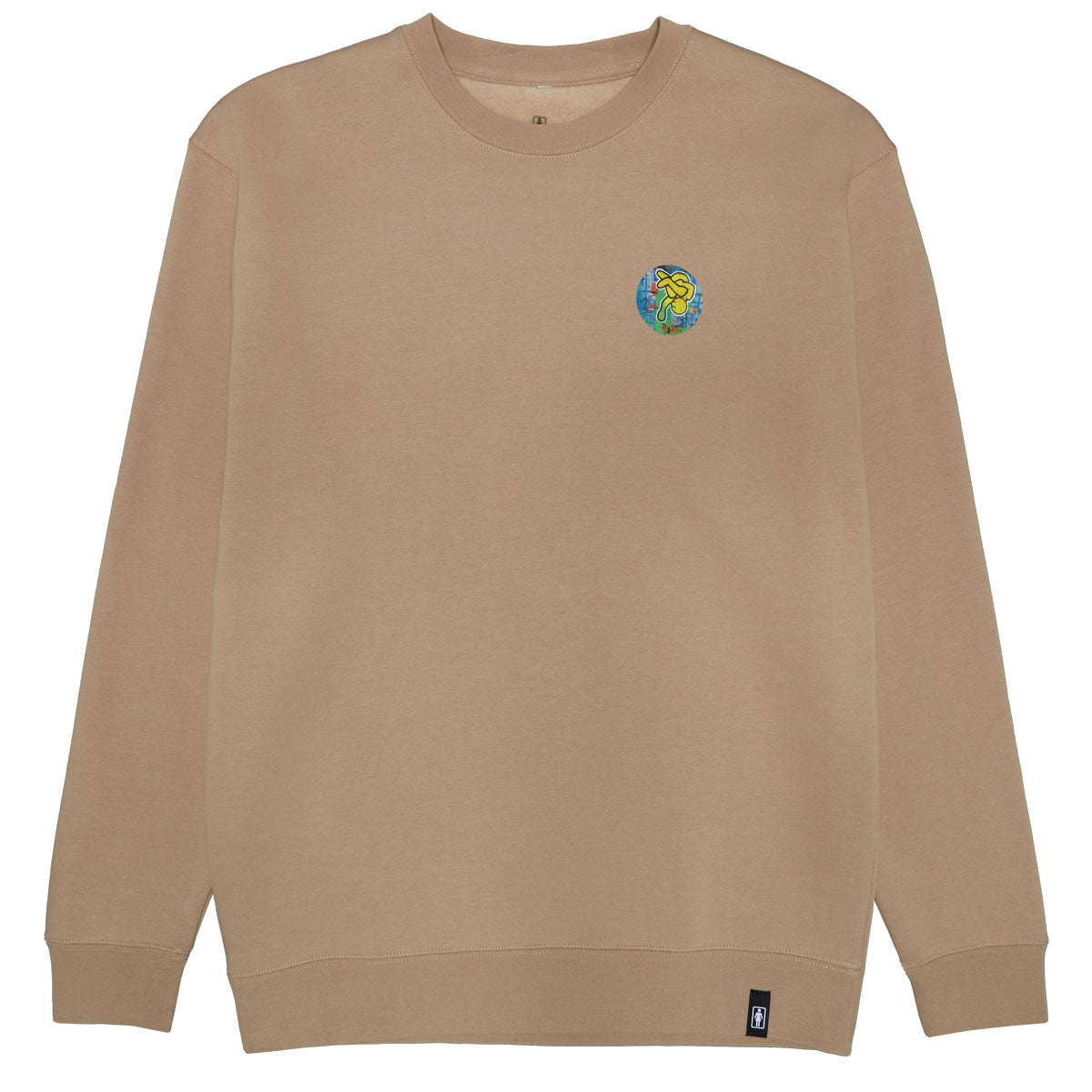 Girl Lance Crewneck Sweatshirt - Sand image 1