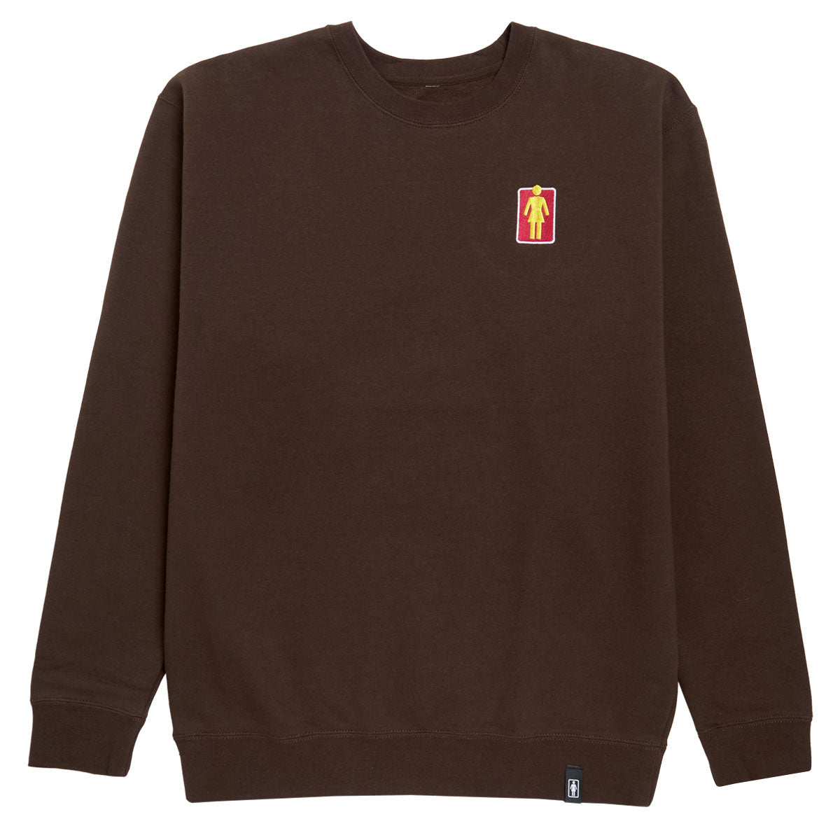 Girl 93 Til Lovers OG Crewneck Sweatshirt - Brown image 1