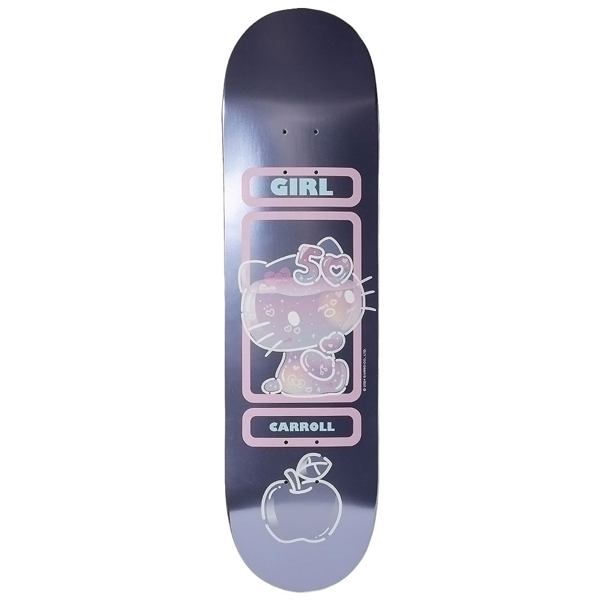 Girl x Hello Kitty 50th Anniversary Carroll Skateboard Deck - 8.375