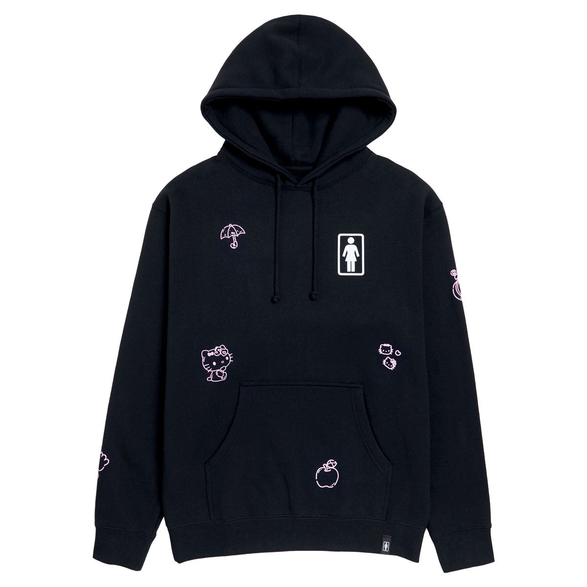 Girl x Hello Kitty All Over Hoodie - Navy image 1