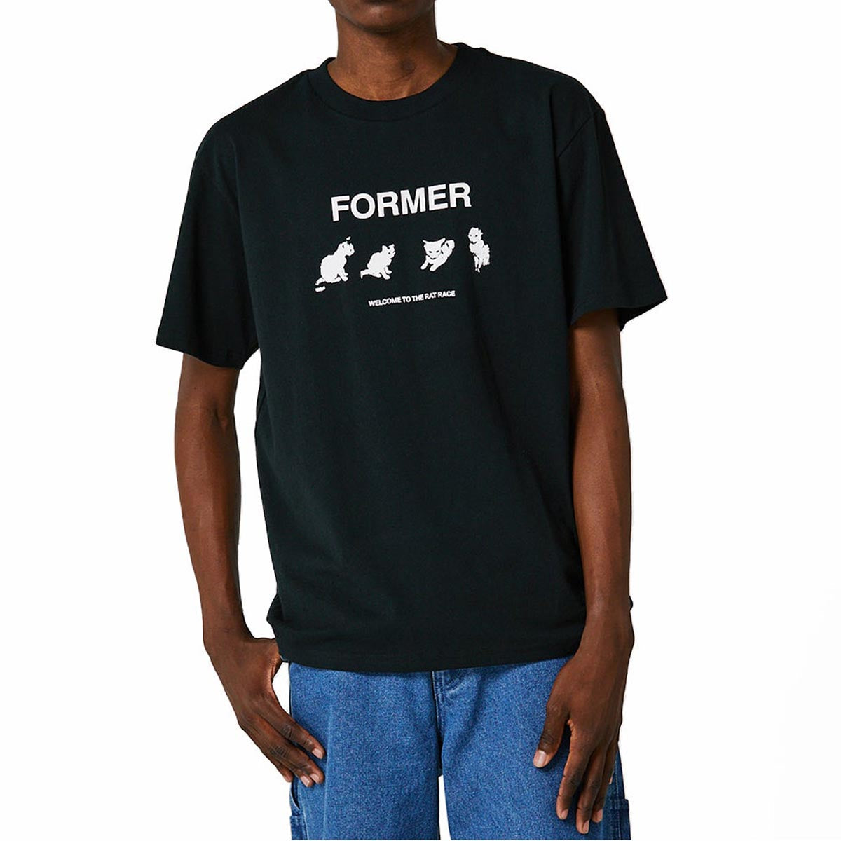 Former Kitty Litter T-Shirt - Black image 2