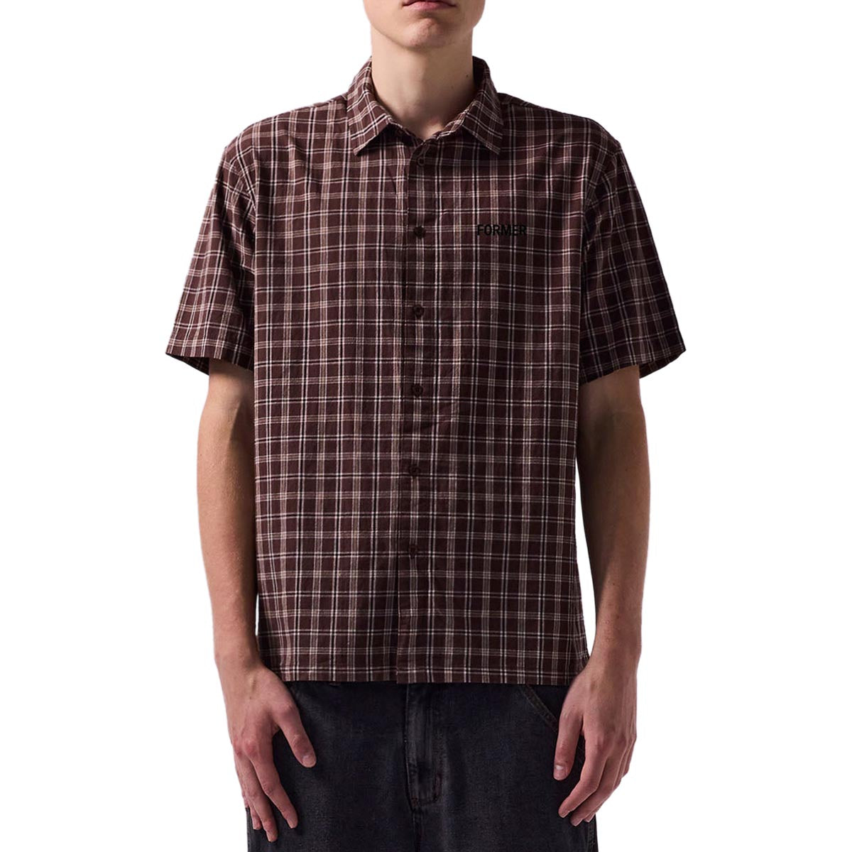 Former Vivan Check Shirt - Brown image 1