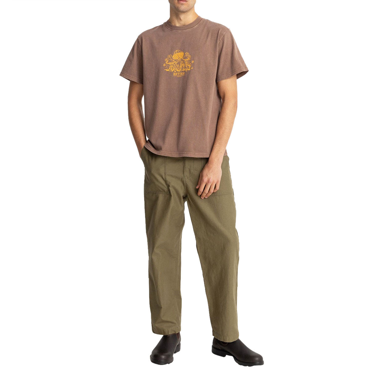 Rhythm Field Trouser Pants - Olive image 4