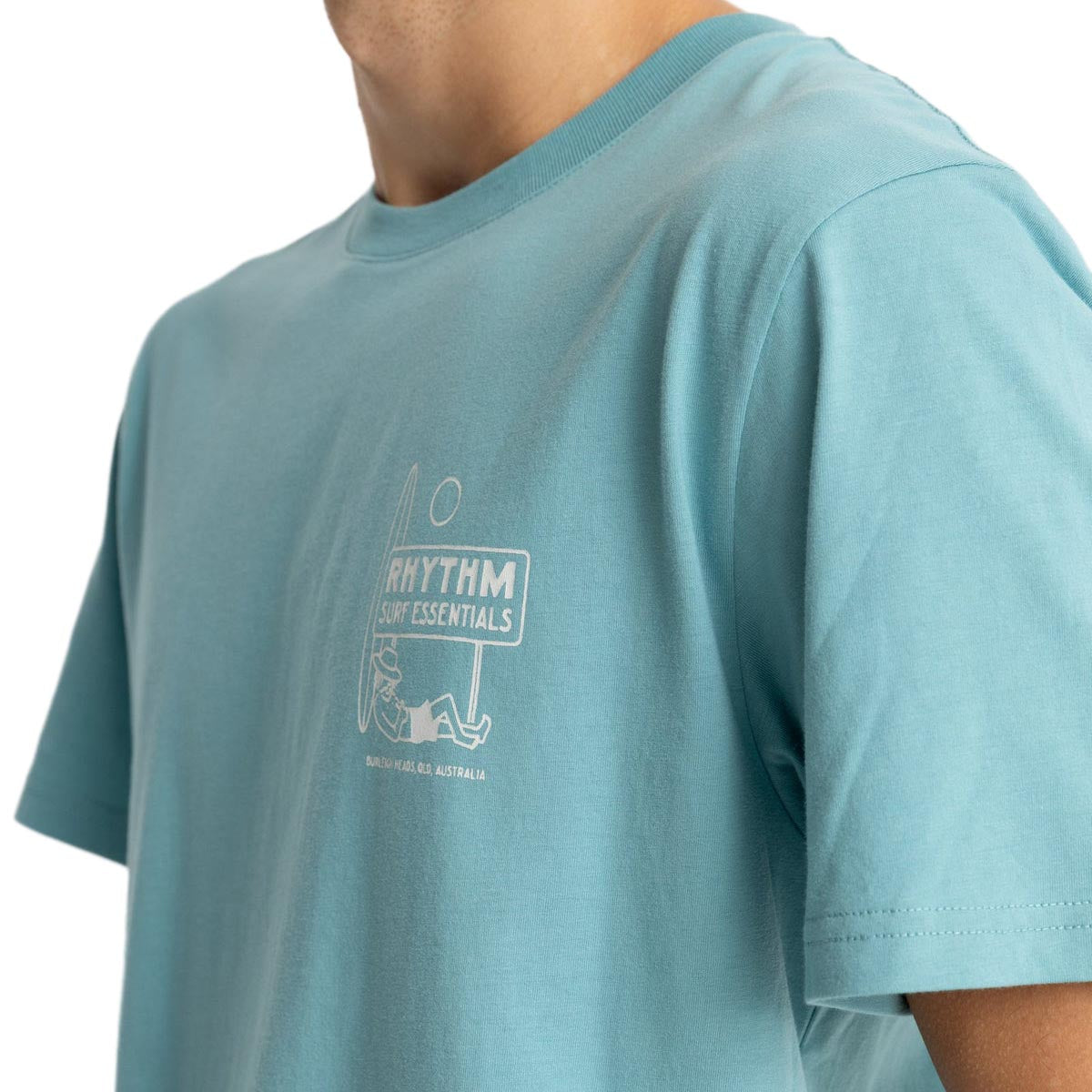 Rhythm Lull T-Shirt - Mineral Blue image 4