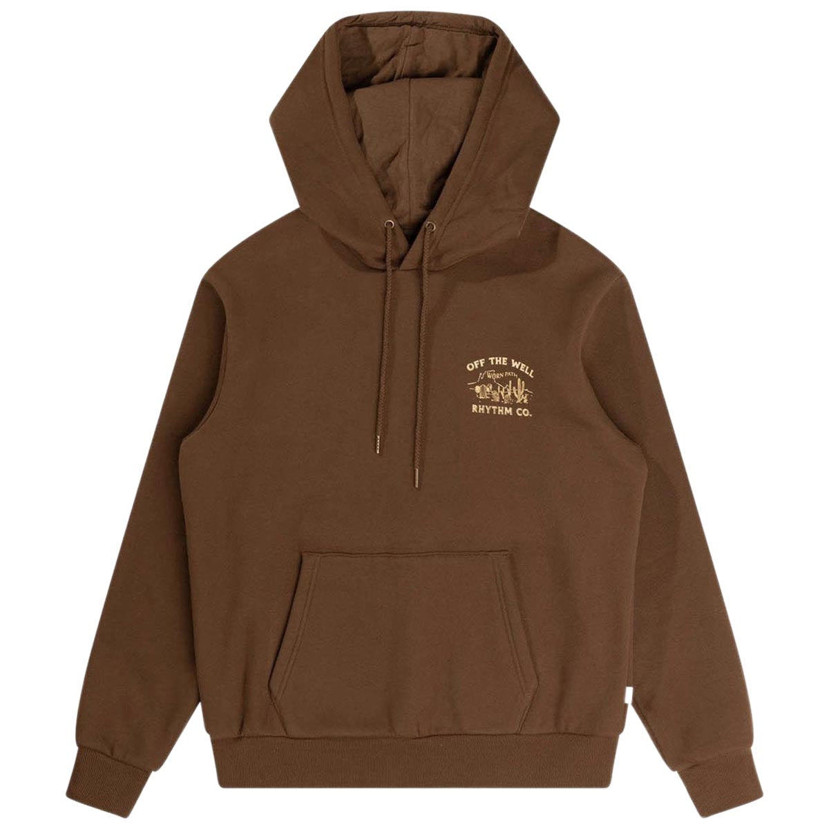 Rhythm Worn Path Fleece Hoodie - Brown image 4