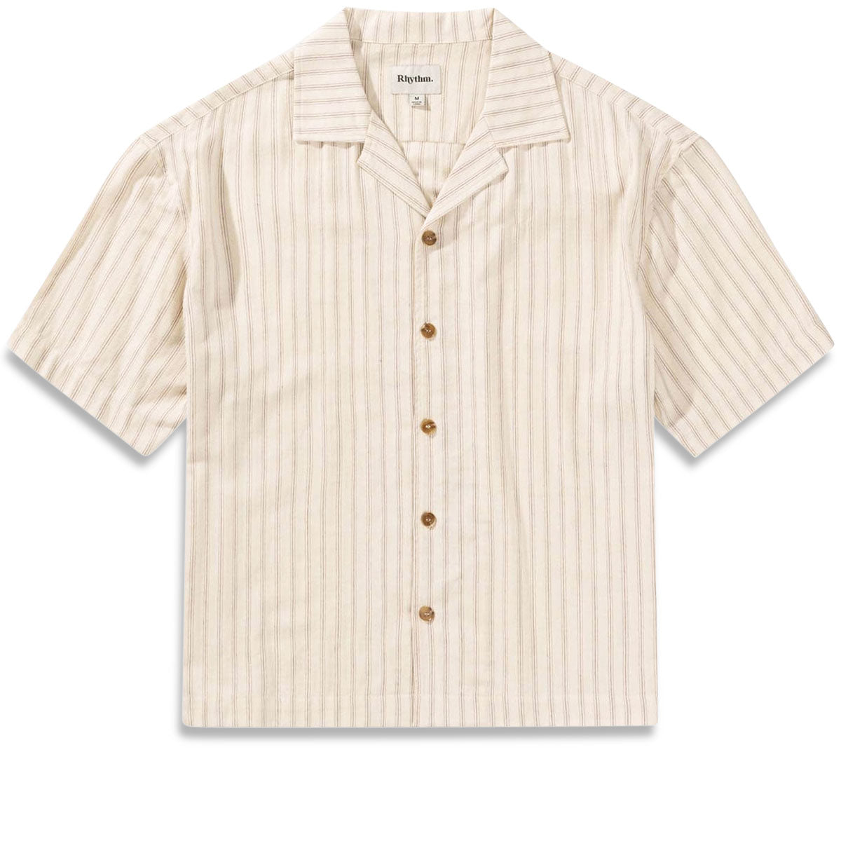 Rhythm Relaxed Stripe Shirt - Natural image 4