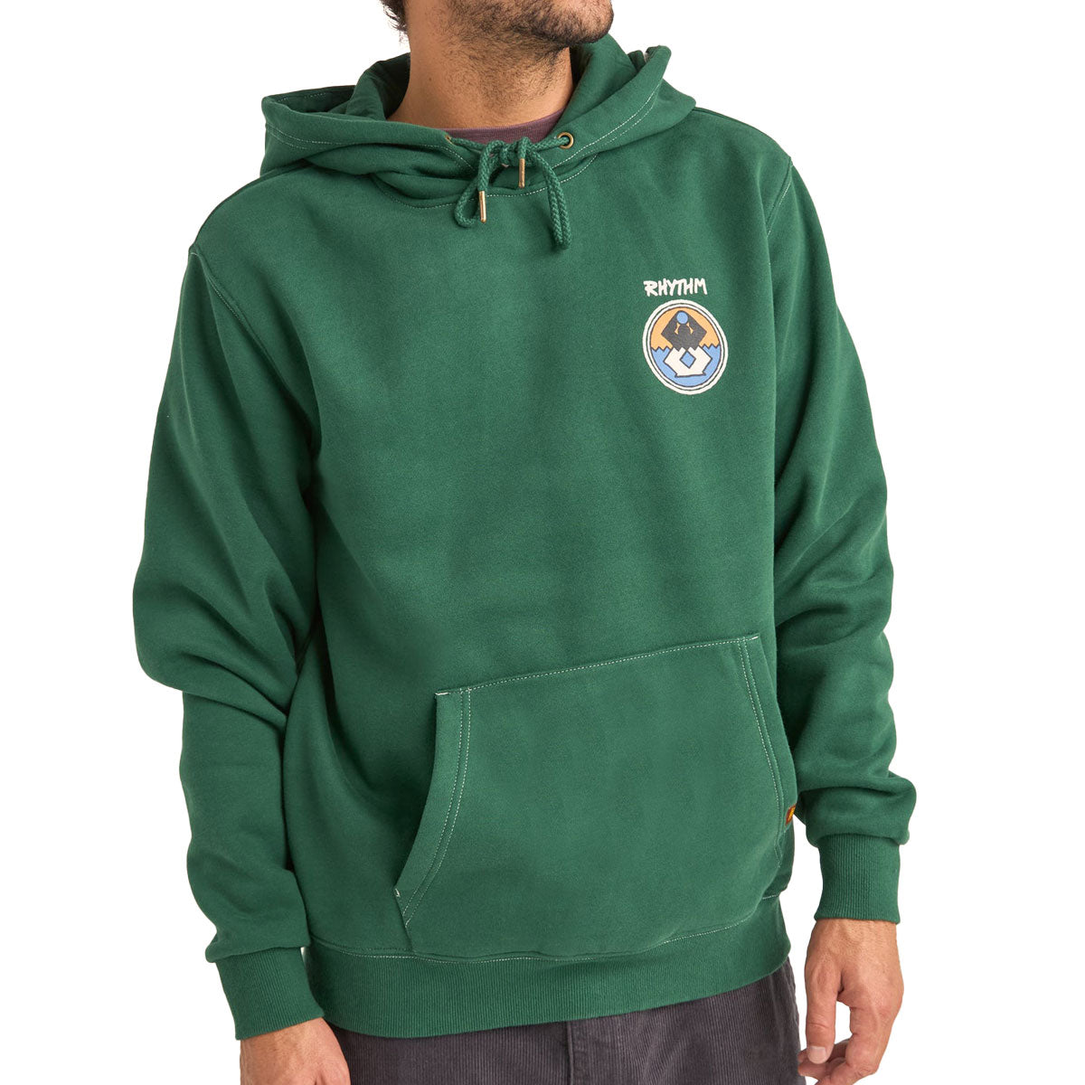 Rhythm Channel Fleece Hoodie - Vintage Green image 1