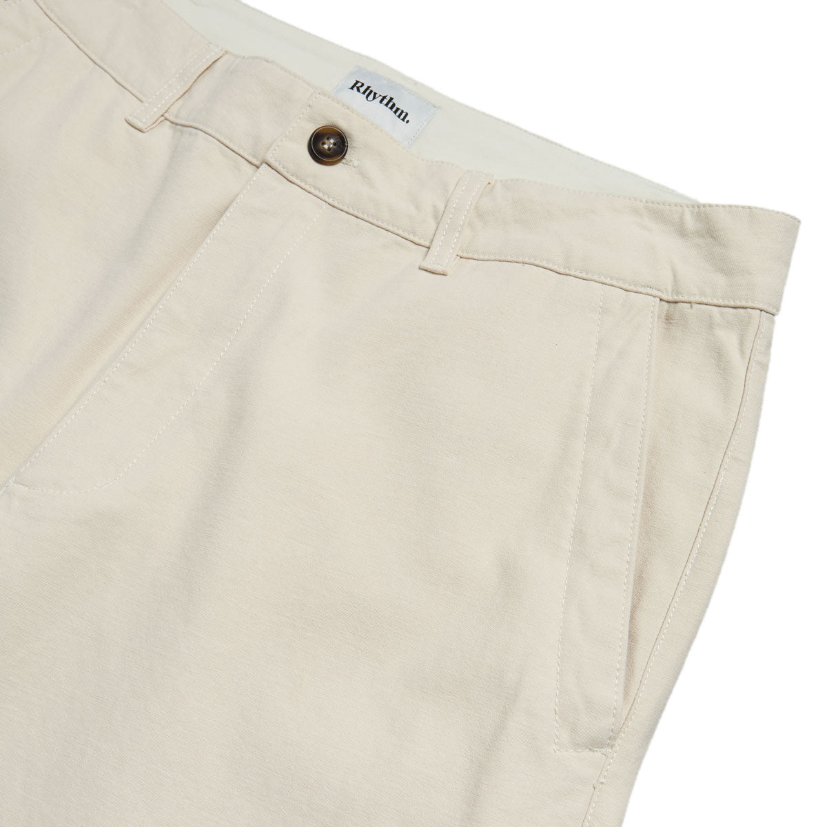 Rhythm Essential Twill Trouser Pants - Stone image 2