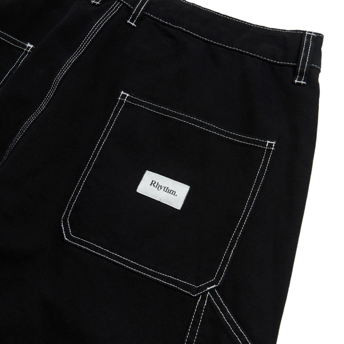 Rhythm Carpenter Canvas Pants - Black image 3