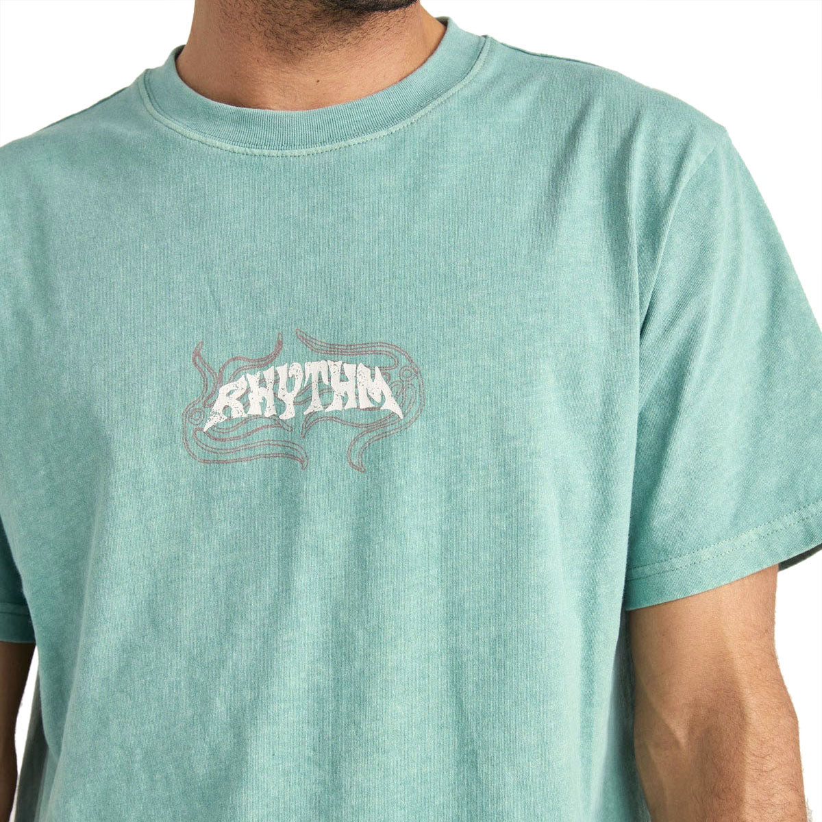 Rhythm Dos Soles Vintage T-Shirt - Green image 3