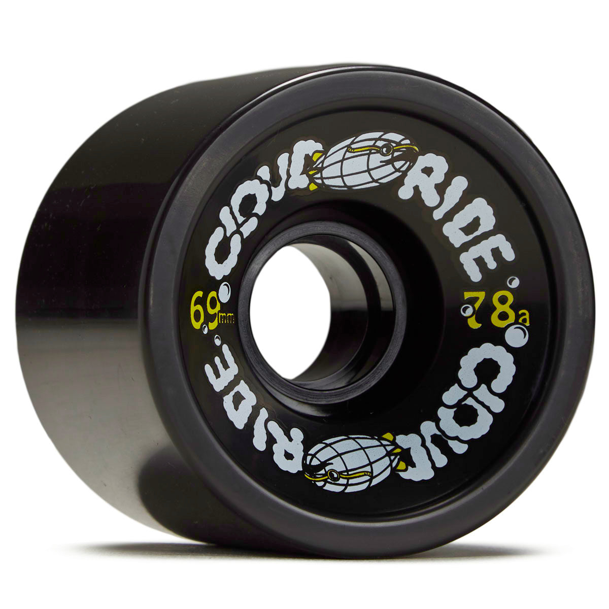 Cloud Ride Cruiser 78a Longboard Wheels - Black - 69mm image 1