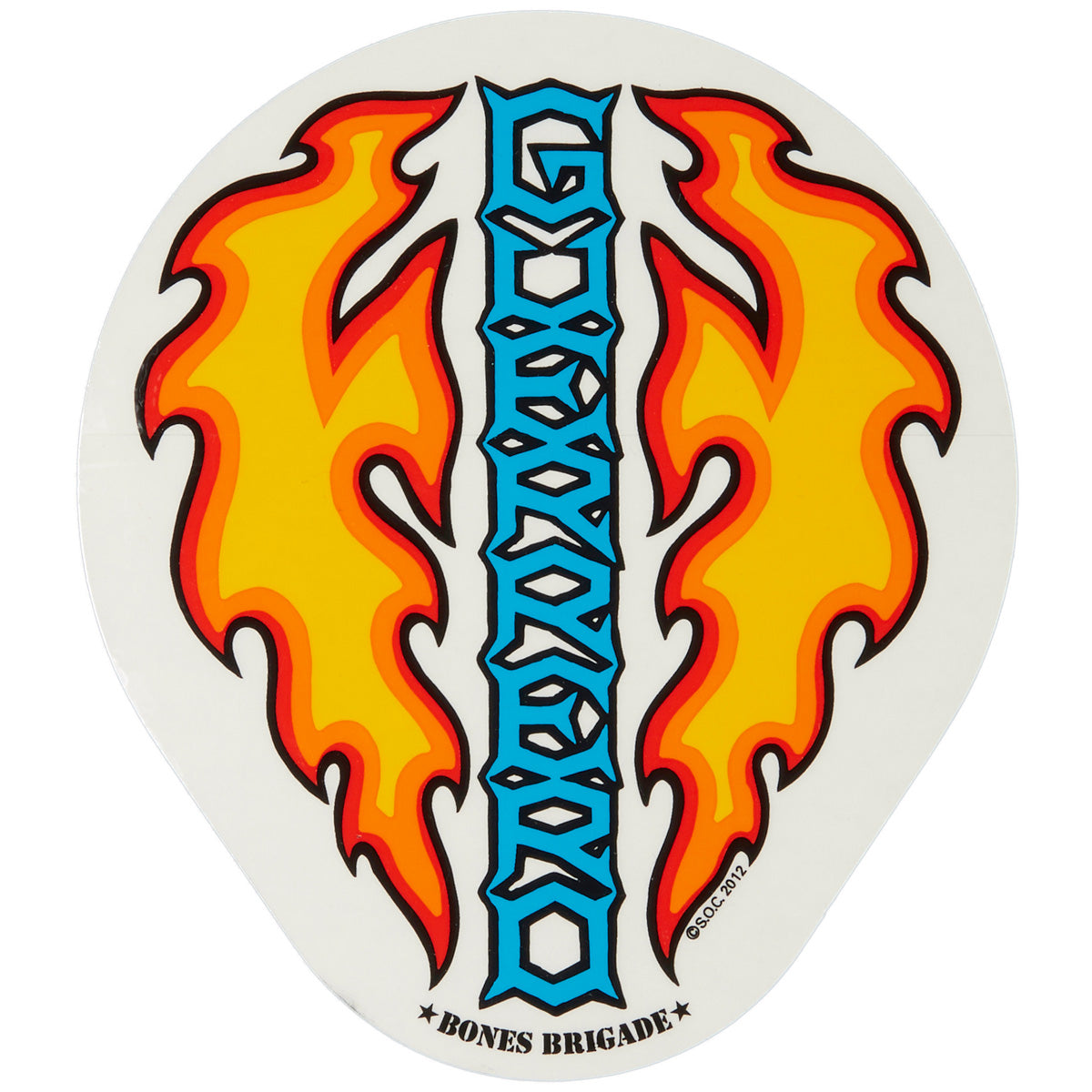 Bones Brigade Tommy Guerrero Sticker - 5.125