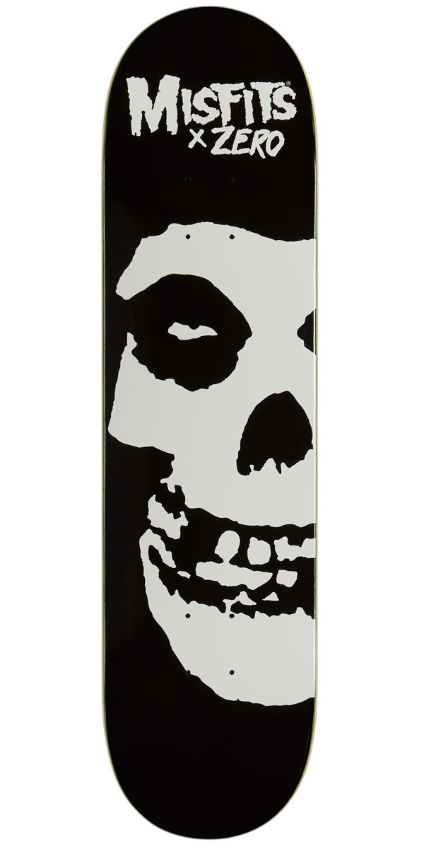 Zero x Misfits Big Fiend Skateboard Deck - Black/White - 8.25