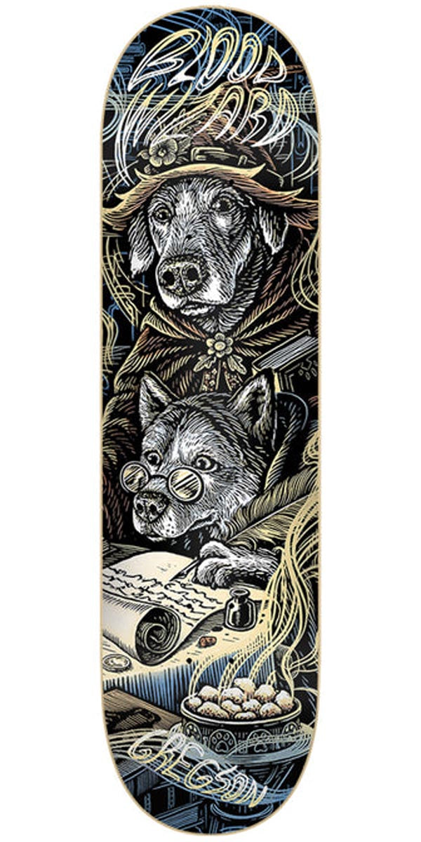 Blood Wizard Gregson Dogs Skateboard Deck - 8.50