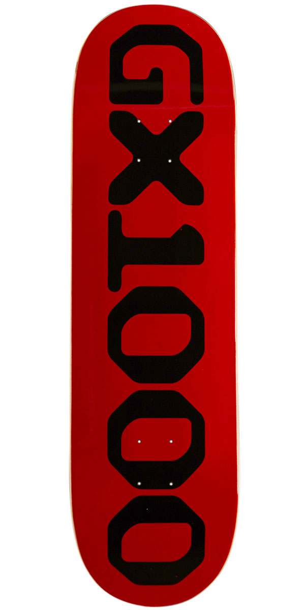 GX1000 OG Logo Skateboard Deck - Red - 8.75