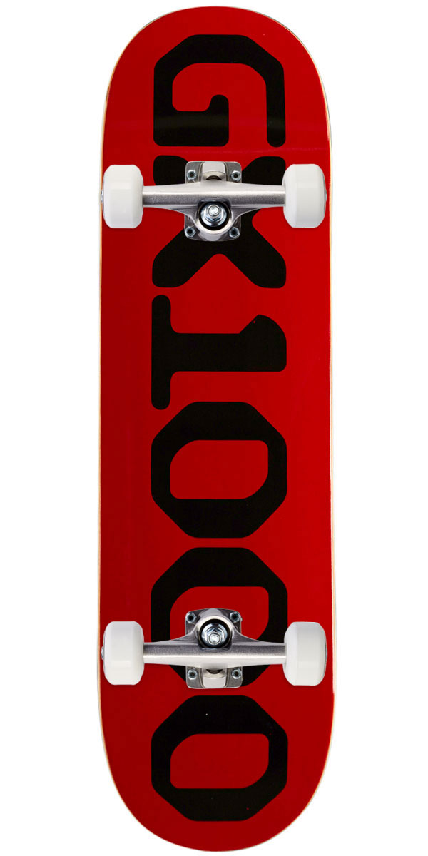 GX1000 OG Logo Skateboard Complete - Red - 8.75