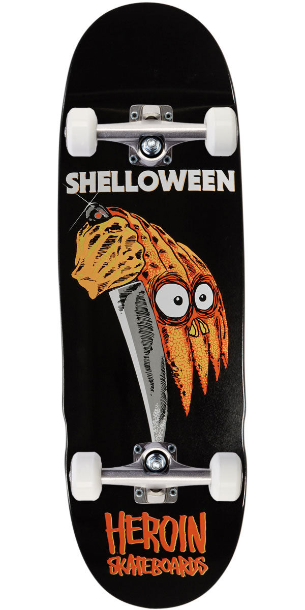 Heroin Shelloween Skateboard Complete - 9.625