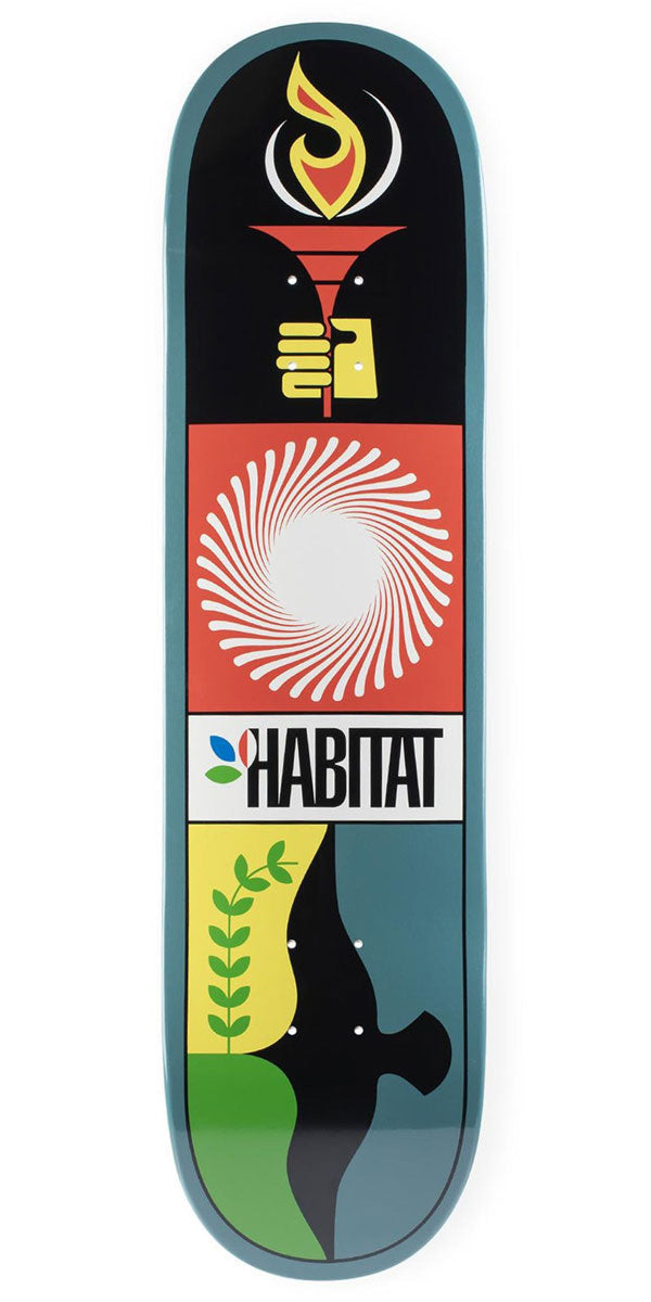 Habitat Torch Terratone Skateboard Deck - Dipped - 8.00