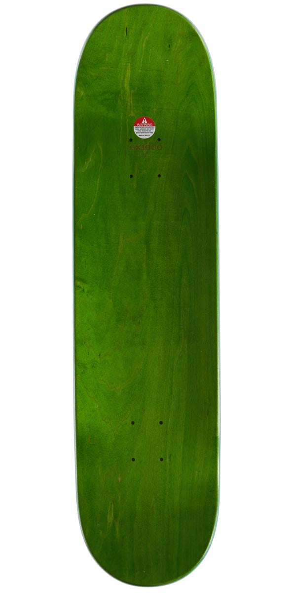 GX1000 Breakthrough Krull Skateboard Deck - Green - 8.375