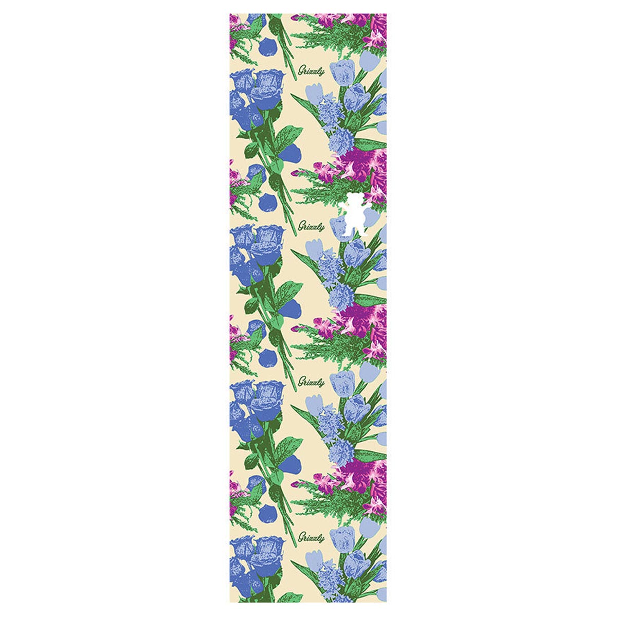 Grizzly Give Em Flowers Grip tape - Cream image 1