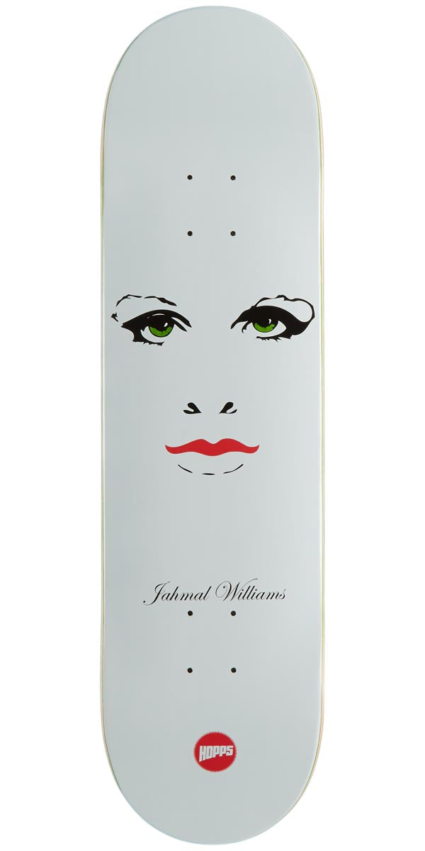 Hopps Williams Face Skateboard Deck - 8.25