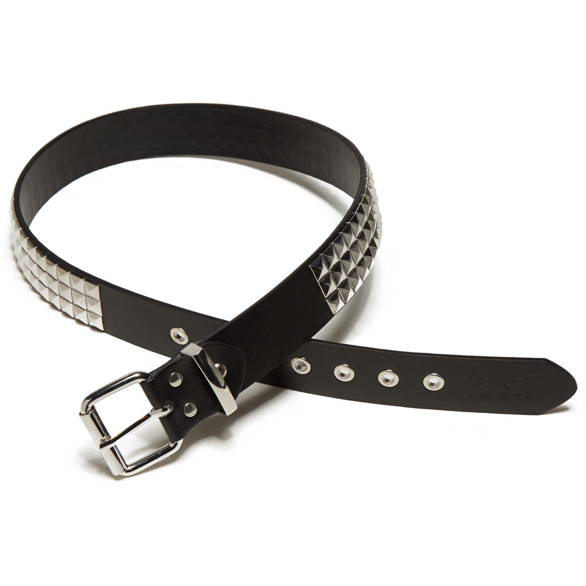 CCS Pyramid Studded Belt - 3 Row - Black image 3