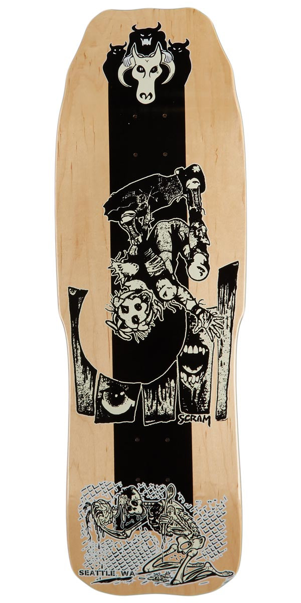 Scram Tex V Skateboard Deck - 10.50