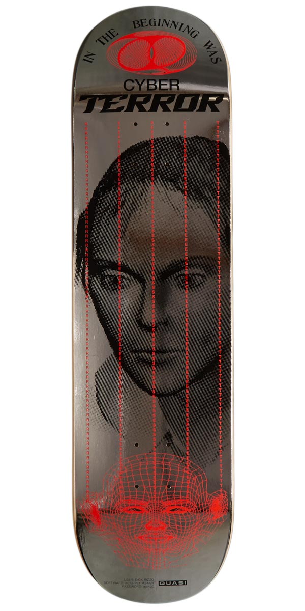 Quasi Rizzo Reset Skateboard Deck - 8.25