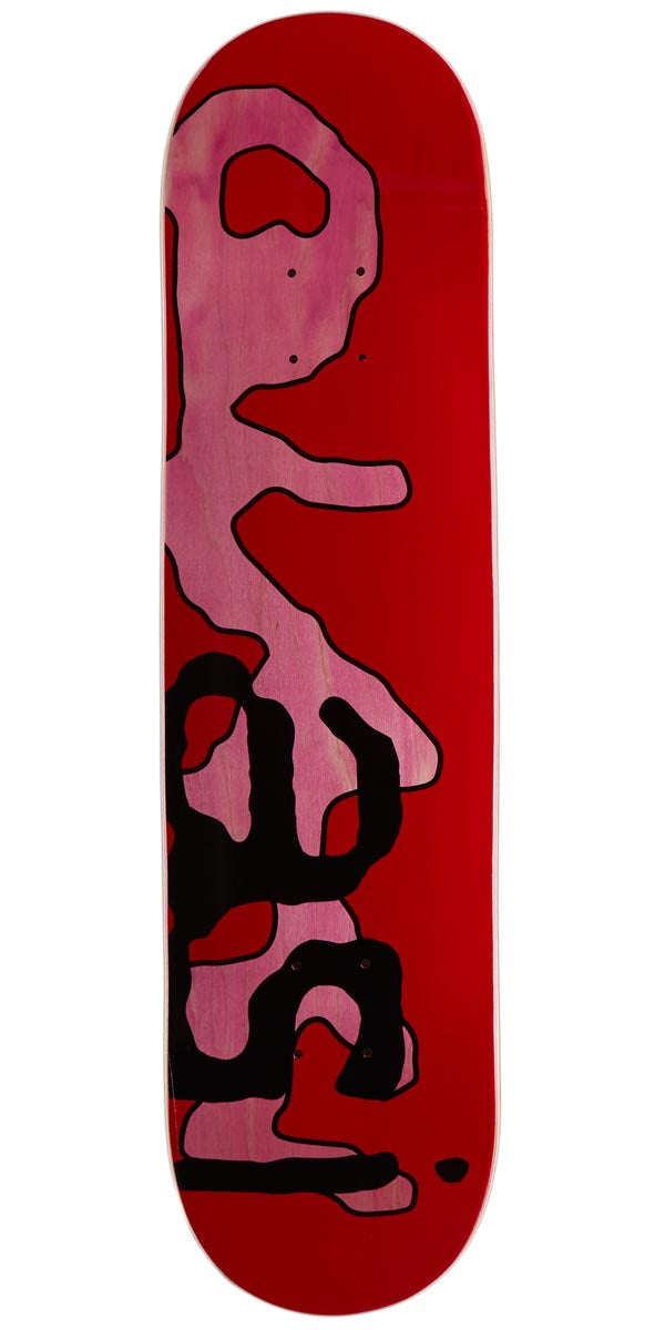 Quasi Lowercase Skateboard Deck - Red - 8.00