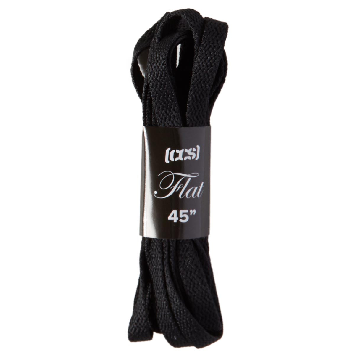 CCS Flat Shoelaces - Black image 1