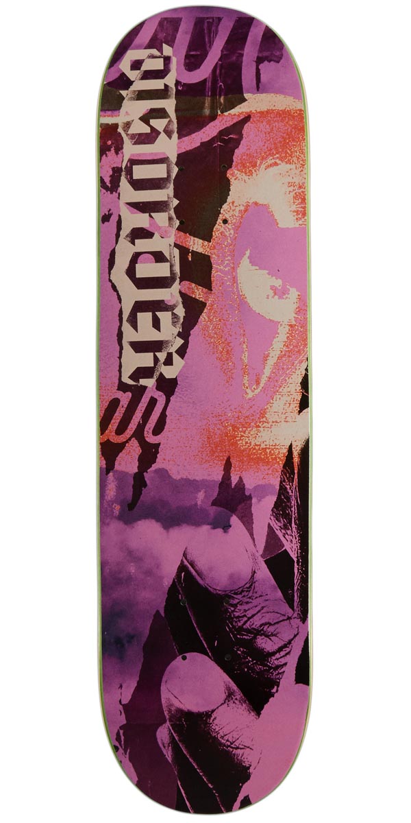 Disorder Shredded Skateboard Deck - Pink - 8.12