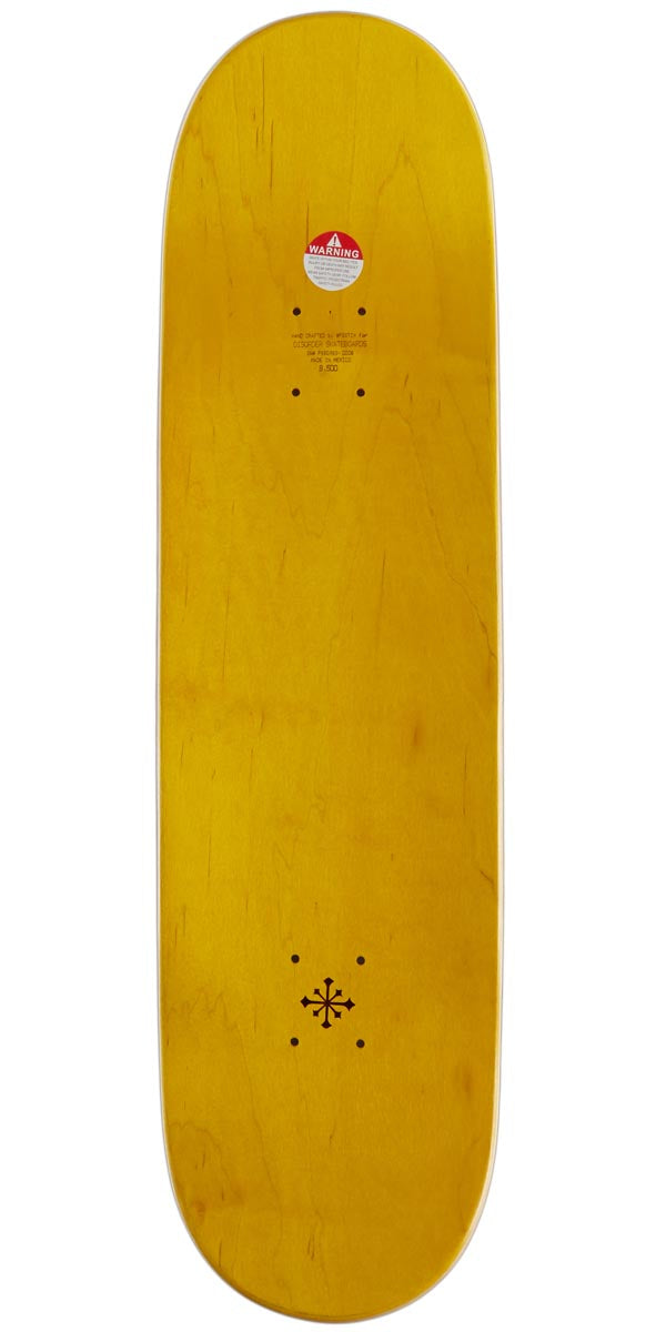 Disorder Six Feet Dixon Skateboard Deck - White - 8.50