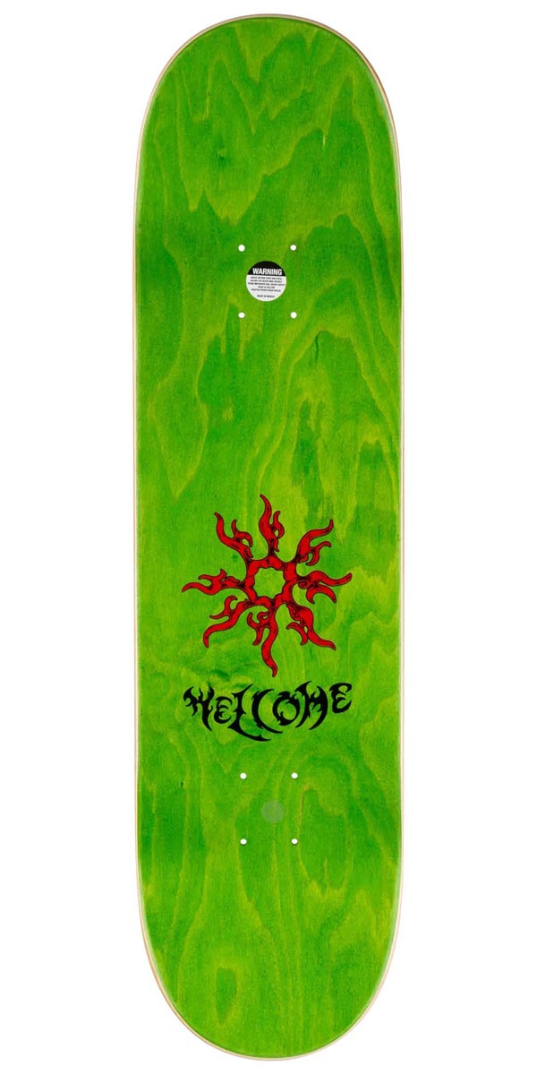 Welcome Swamp Fight Jake Yanko Skateboard Complete - Brown Stain - 8.50