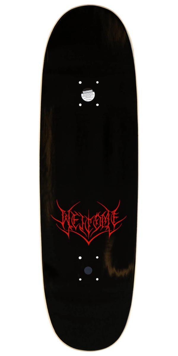 Welcome Saint On A Boline 2.0 Skateboard Deck - Black/Gold Foil - 9.50