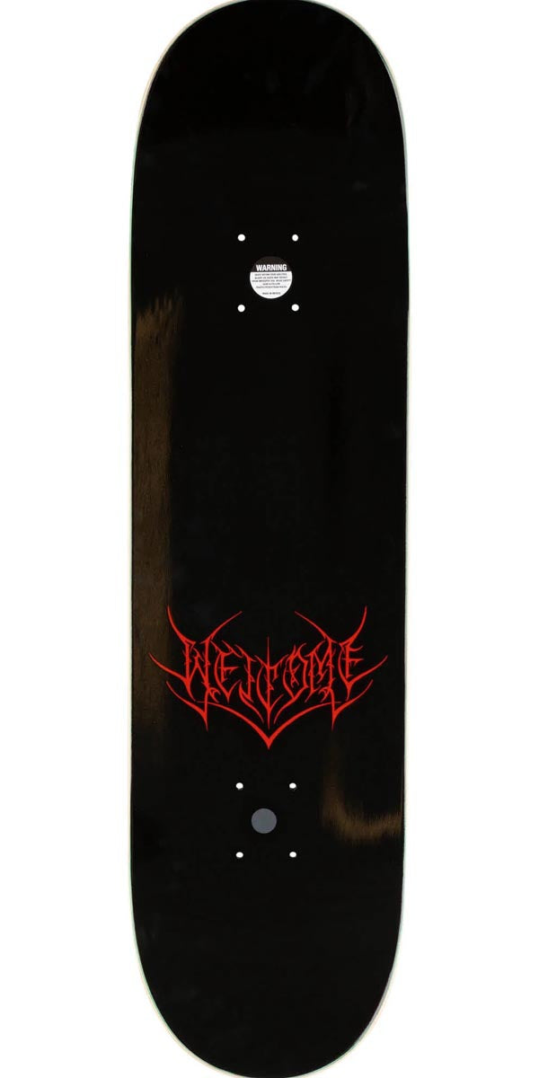 Welcome Saint Skateboard Deck - Black/Gold Foil - 8.50