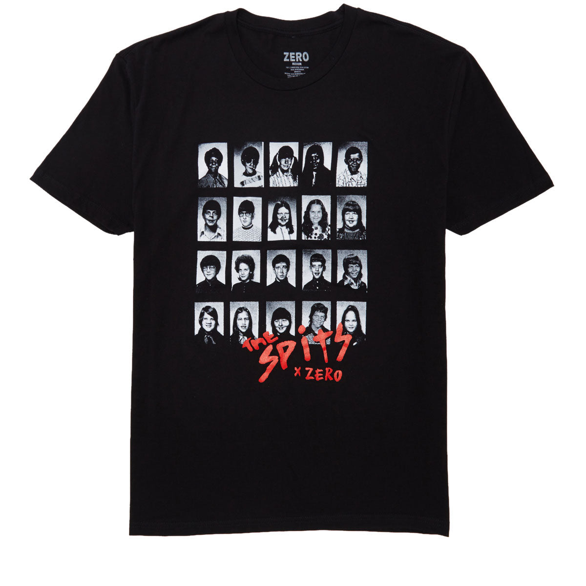 Zero x Spits Schools Out T-Shirt - Black image 1