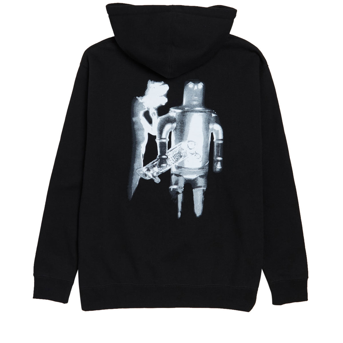 Zero x Spits Robot Hoodie - Black image 1