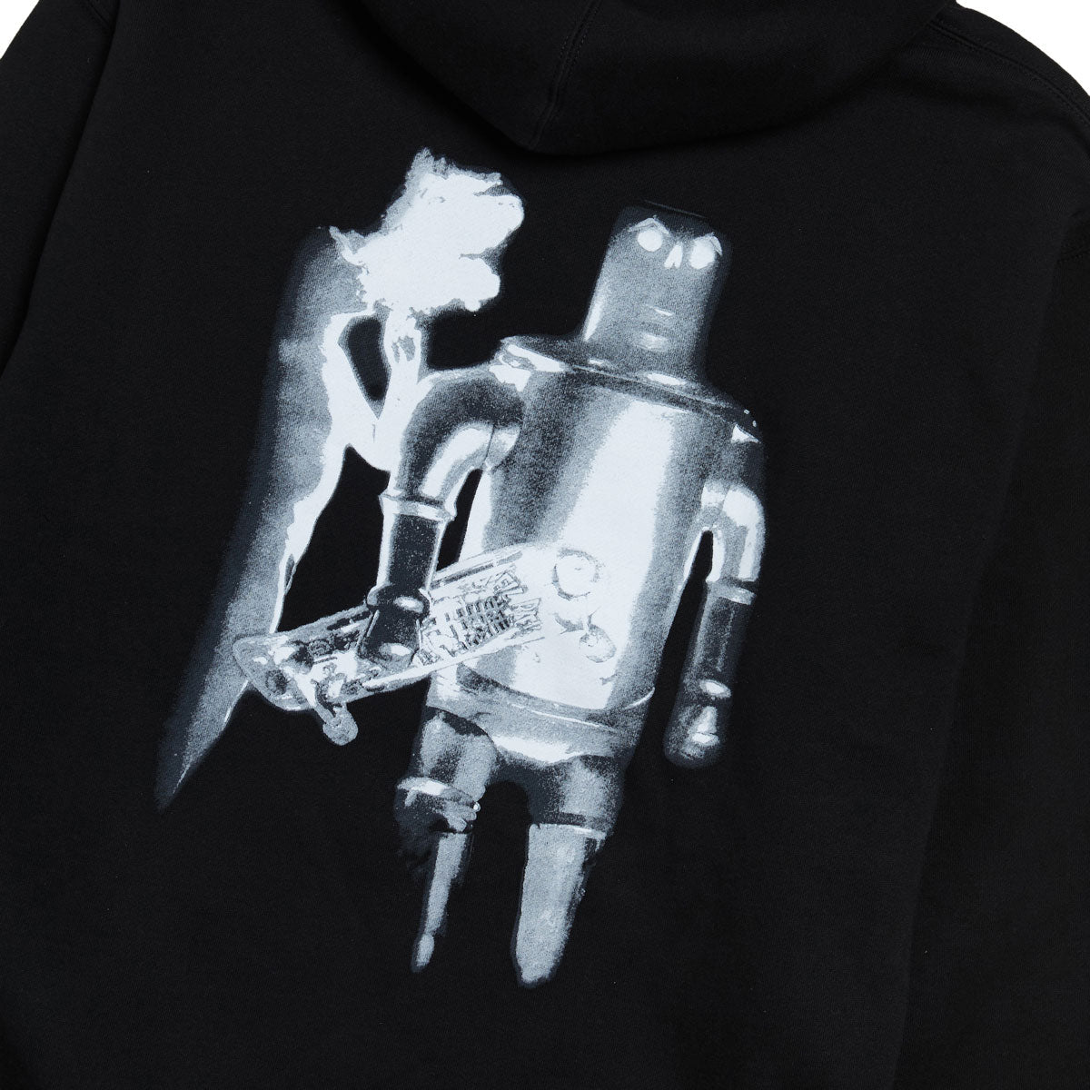 Zero x Spits Robot Hoodie - Black image 3