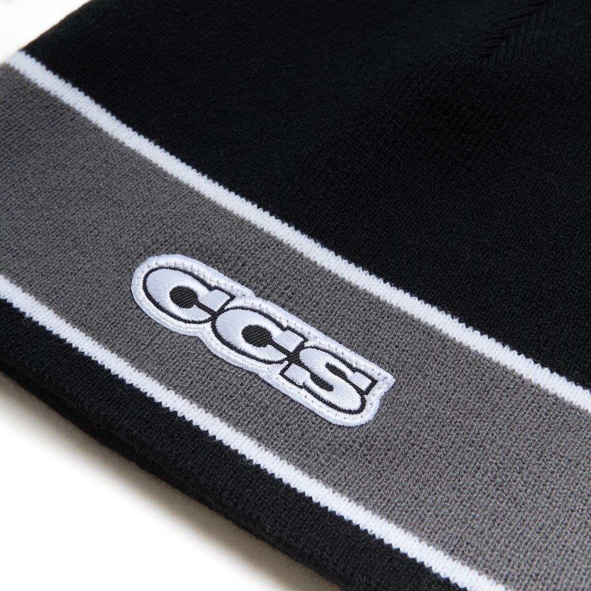 CCS Icon Skully Beanie - Black/Grey image 2