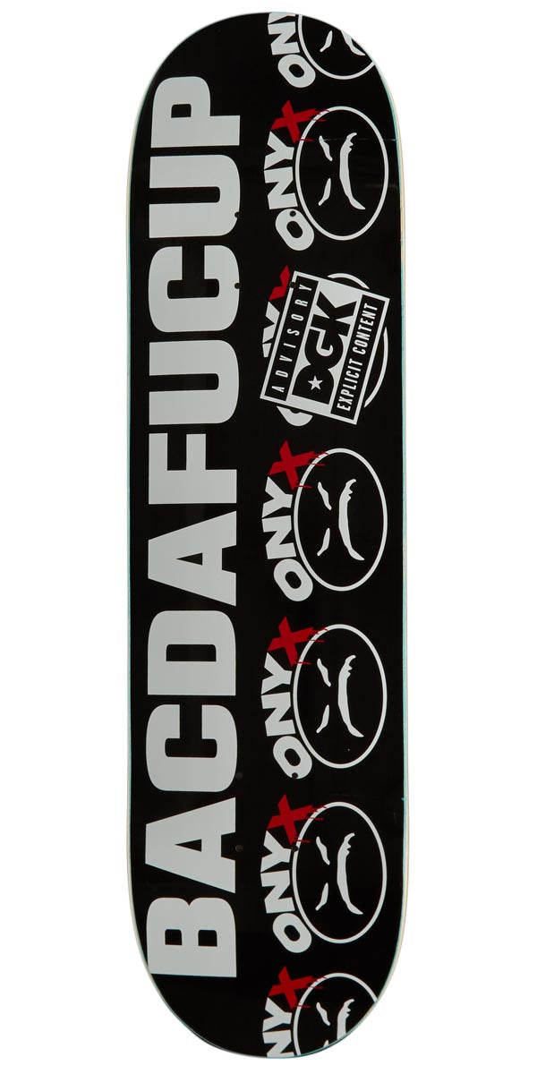 DGK x Onyx Skateboard Deck - Black - 8.25