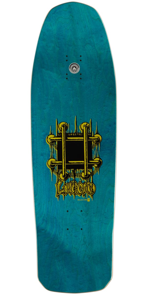 Black Label John Lucero OG Bars Cross Shape Skateboard Deck - 10.00