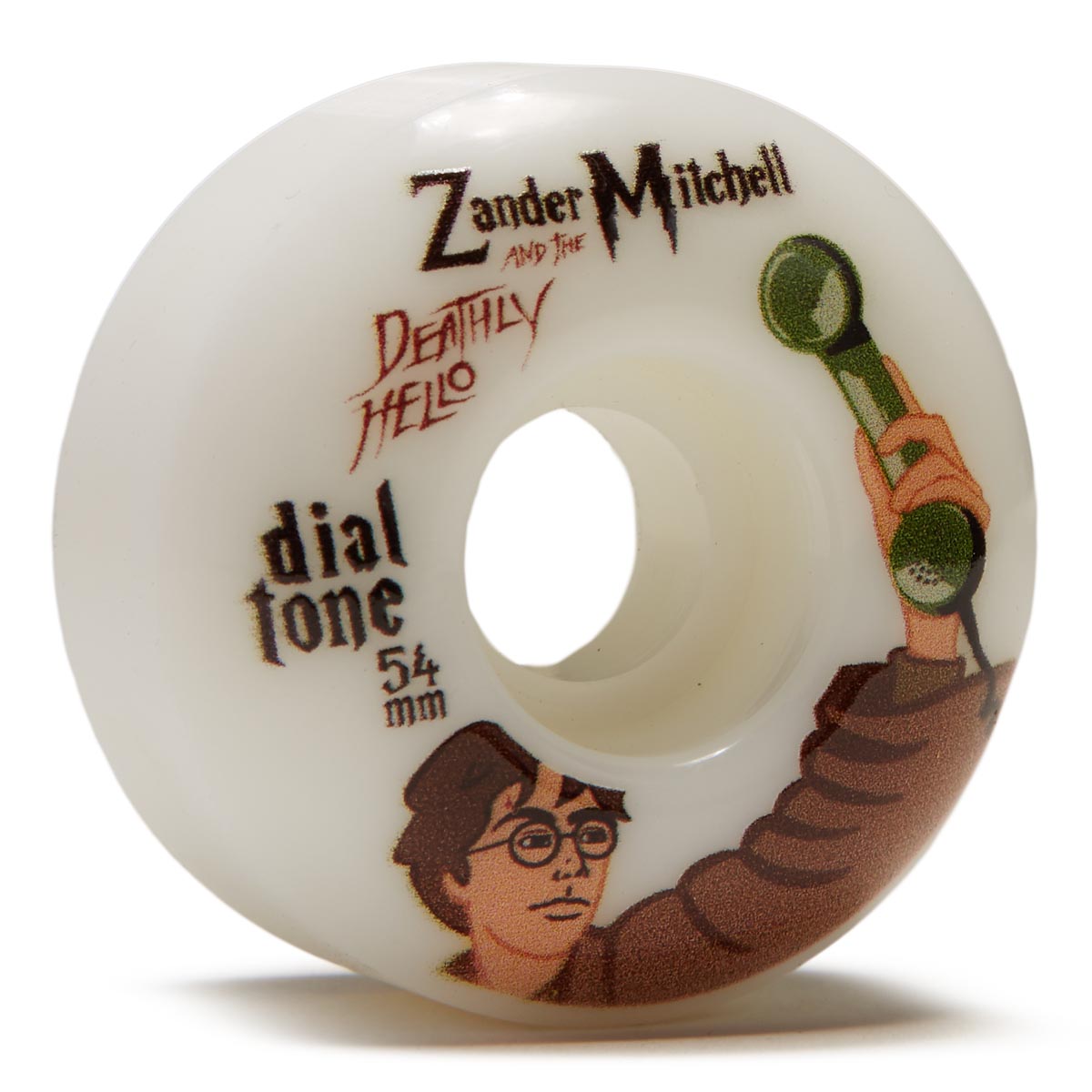 Dial Tone Mitchell Wizardry 99a Standard Skateboard Wheels - 54mm image 1