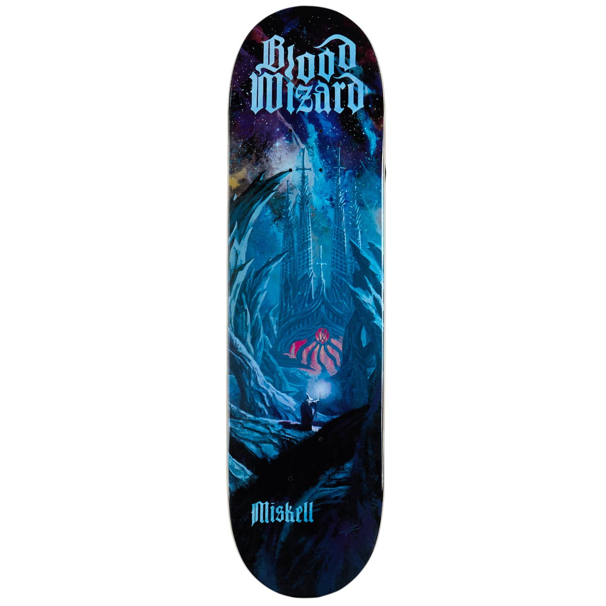 Blood Wizard Outer Realms Miskell Skateboard Deck - 8.38