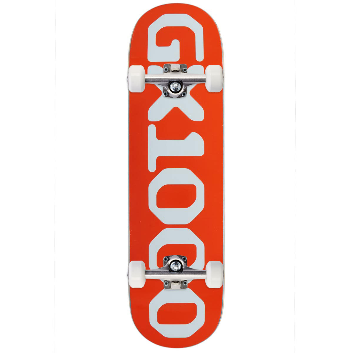 GX1000 OG Logo Skateboard Complete - Orange - 8.625