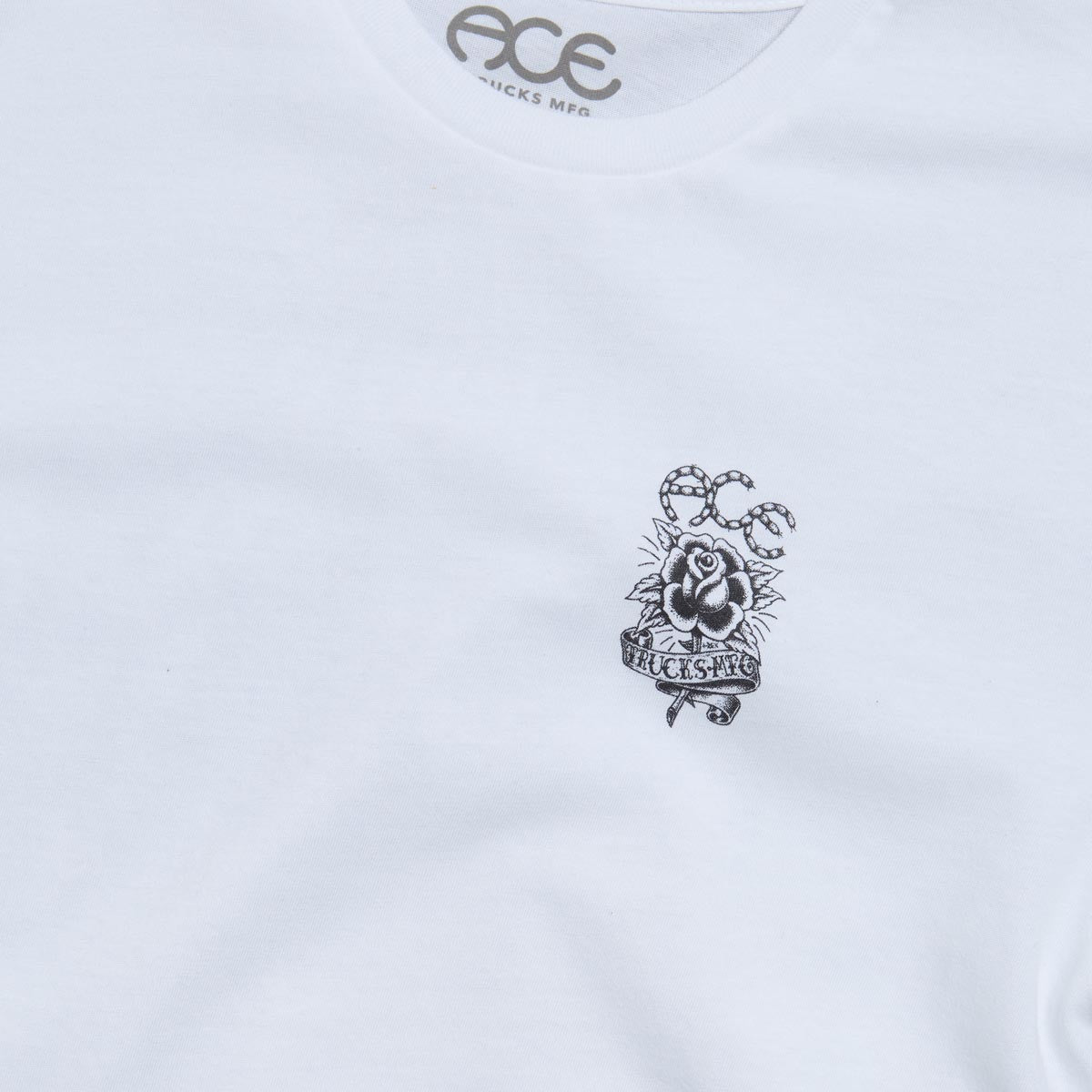 Ace Tattoo Pocket T-Shirt - White image 3