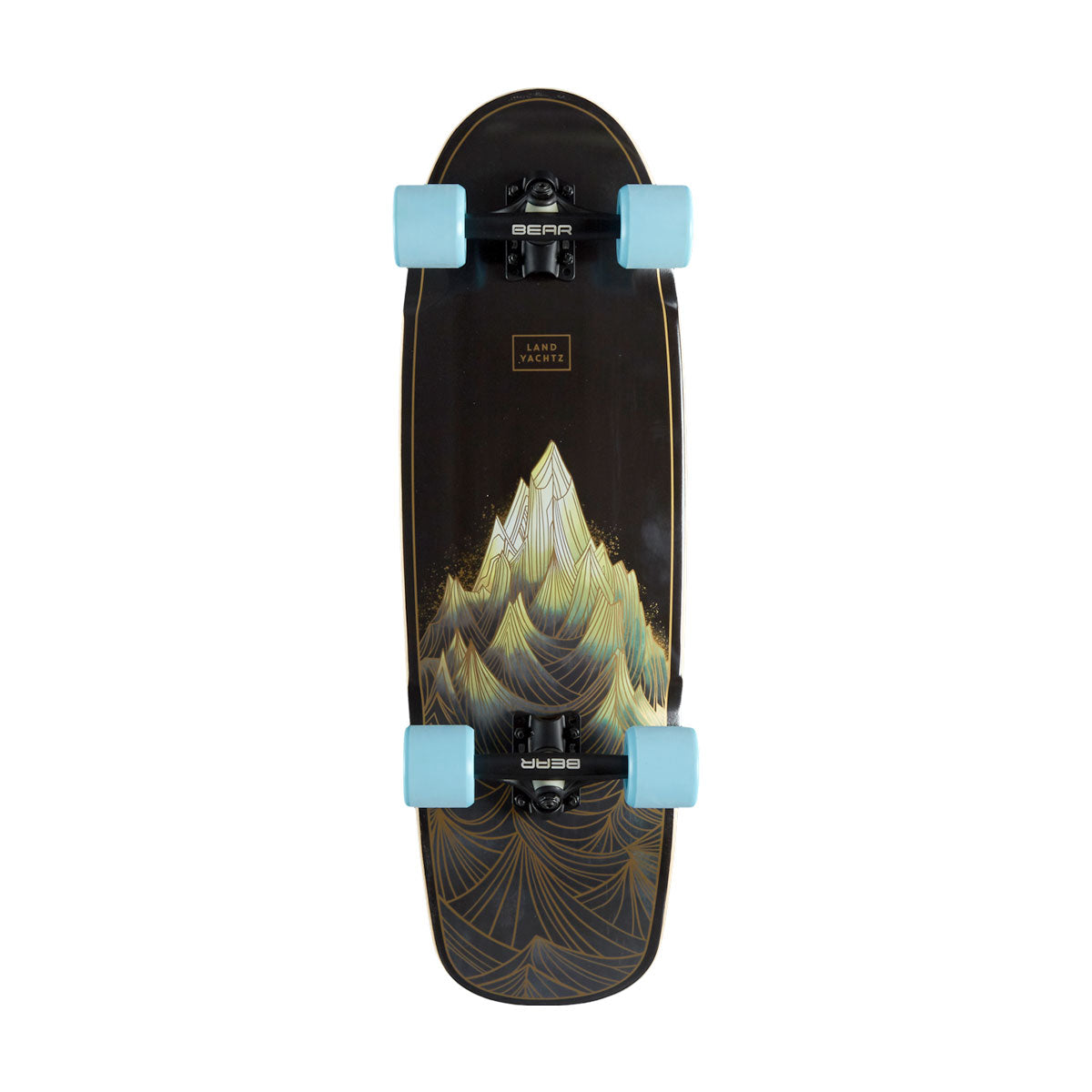 Landyachtz Tugboat Ultracarve Light Peak Prebuilt Longboard Complete image 1