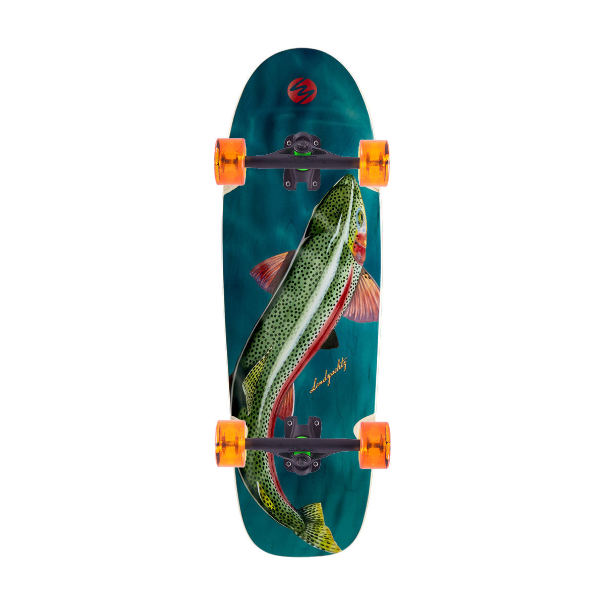 Landyachtz Raft Trout Longboard Cruiser Complete image 1