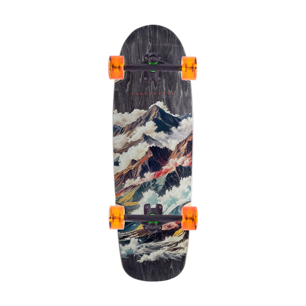 Landyachtz Tugboat Atmosphere Longboard Cruiser Complete image 1