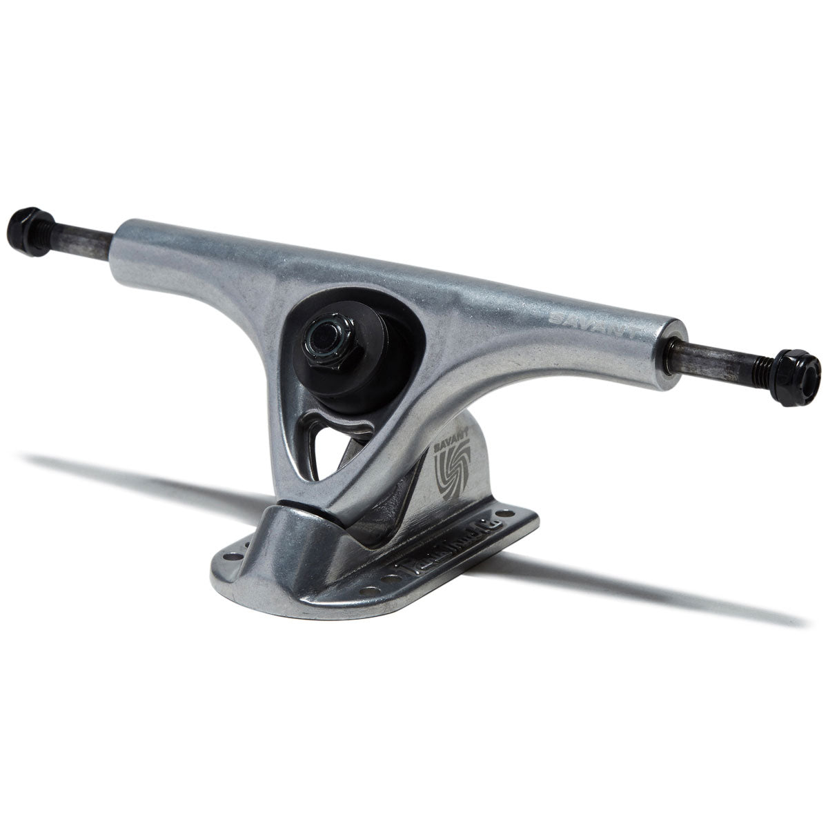 Paris Savant 165mm 50 Degree Longboard Trucks - Polished Silver image 1