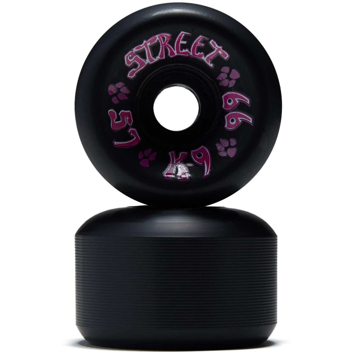 Dogtown K-9 99a Skateboard Wheels - Black - 57mm image 2